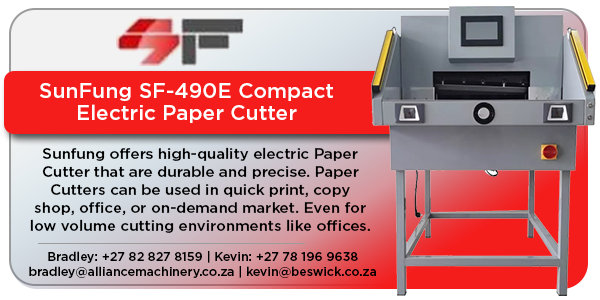 SF Electric Paper Cutter