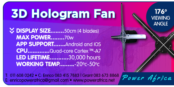 3D Hologram Fan