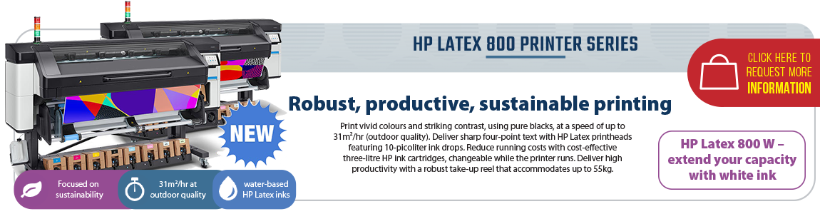 HP Latex 800 Printer Series